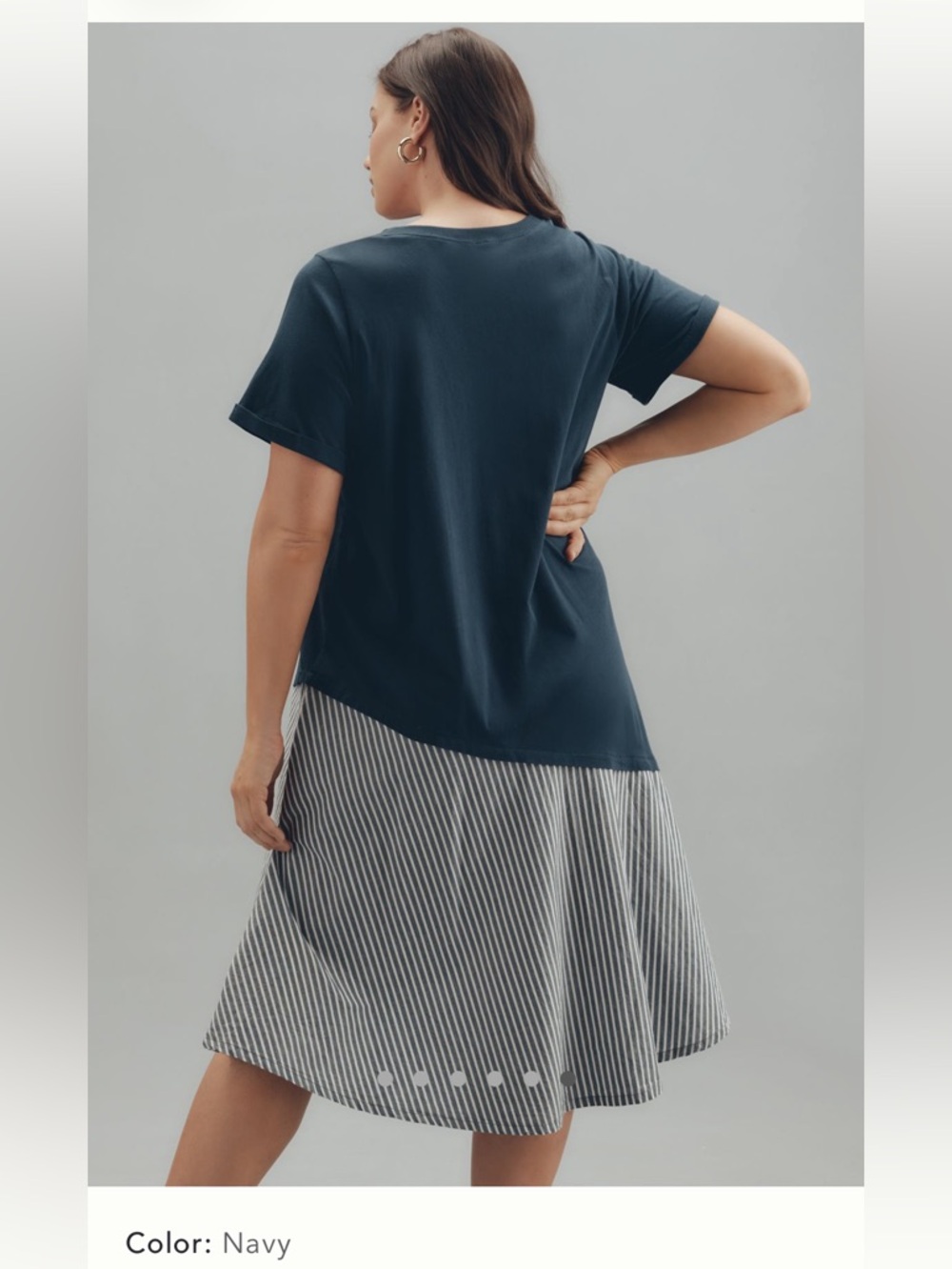 Anthropologie Daily Practice Final Lap Twofer Dress - Picture 5 of 9